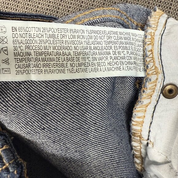 Forever 21 Womens Size 29 (Size 8) Blue Skinny Fit Denim Jeans Mid-Rise Stretch - Picture 11 of 11
